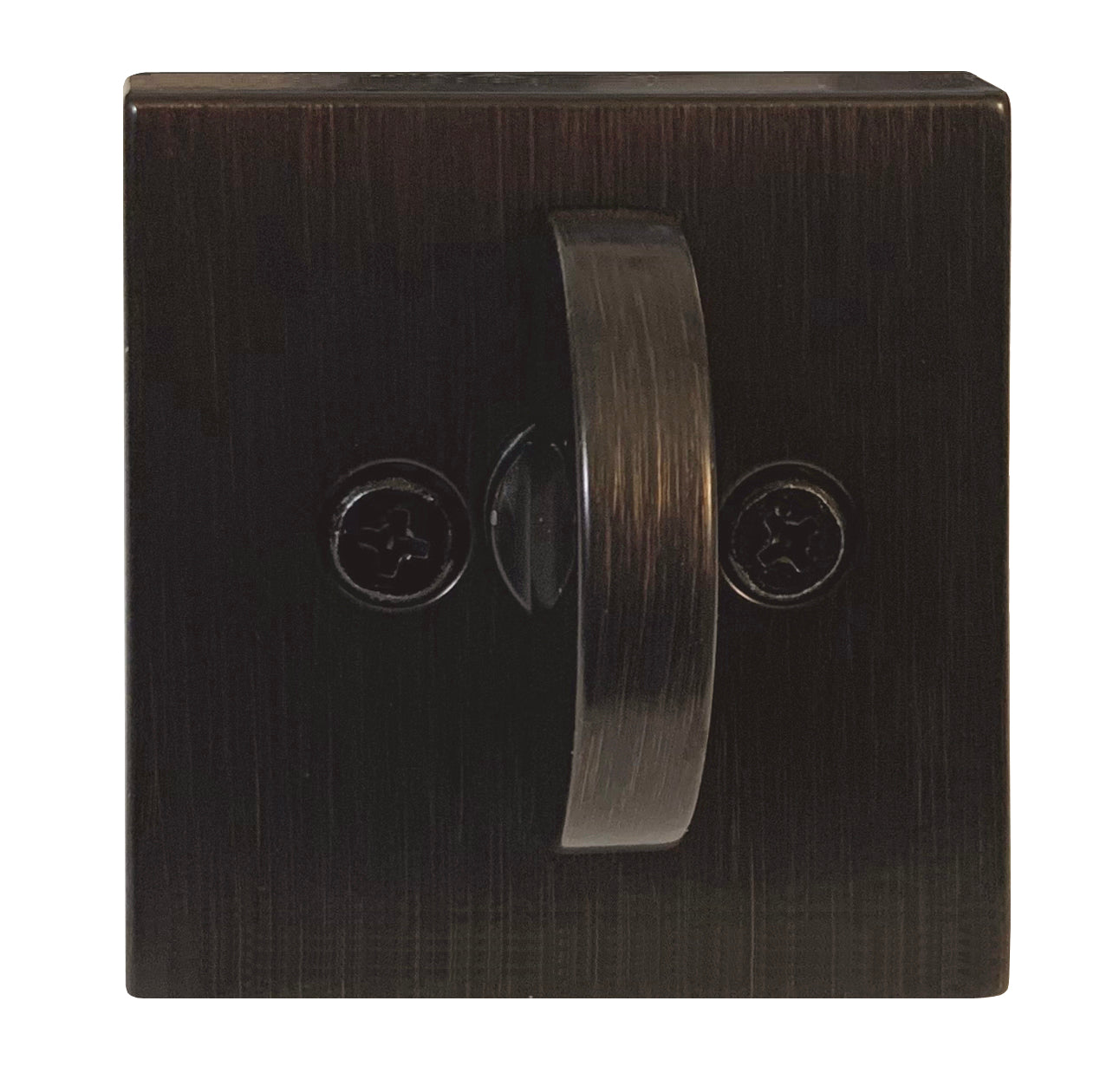 Kwikset Halifax Venetian Bronze Square Contemporary Single Cylinder SmartKey Deadbolt 158SQT-11P SMT