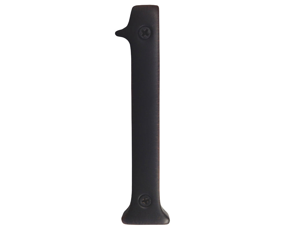 Oil Rubbed Bronze 3" House Number