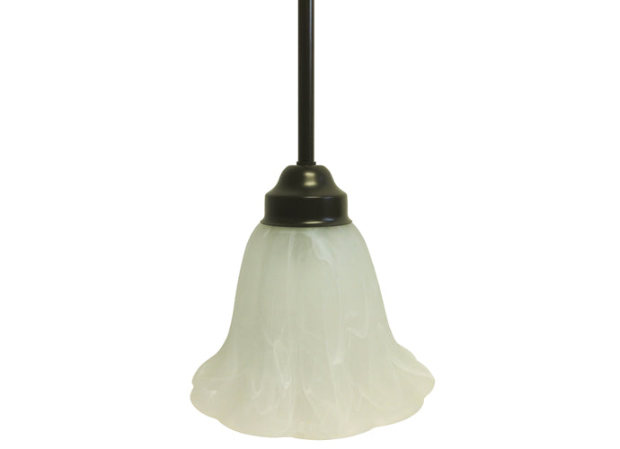 Peggy’s Cove Lighting Single Light Pendant in Dark Oil Rubbed Bronze