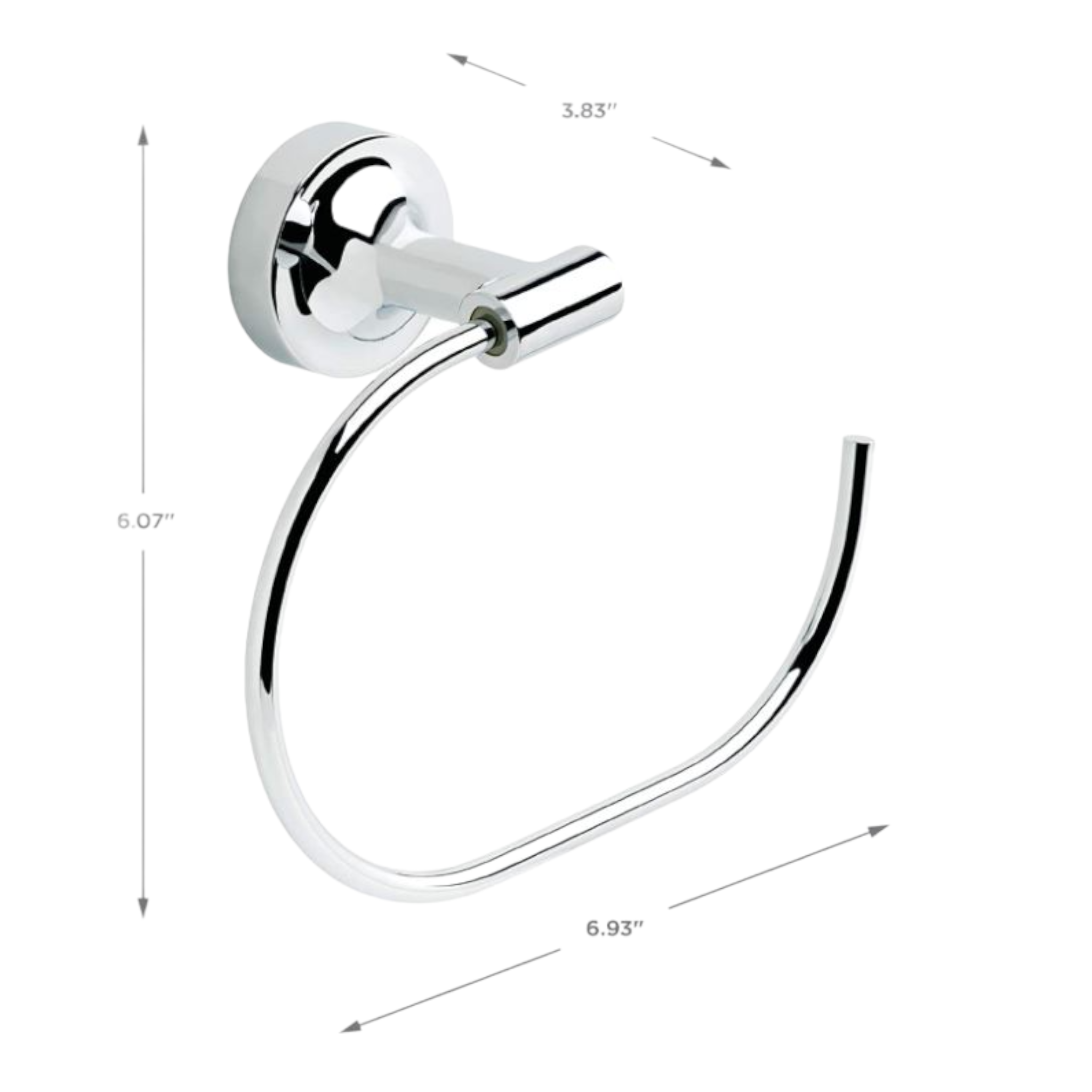 Franklin Brass Voisin 4 Piece Polished Chrome Bathroom Accessory Set VOI64-PC