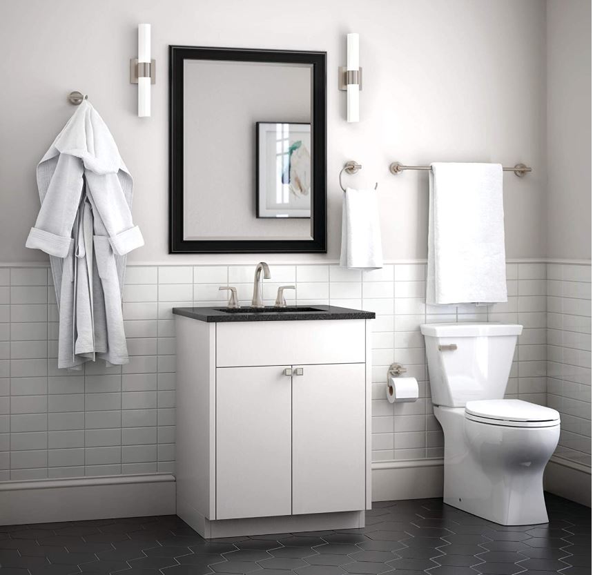 Franklin Brass Voisin 4 Piece Satin Nickel Bathroom Accessory Set VOI64-SN