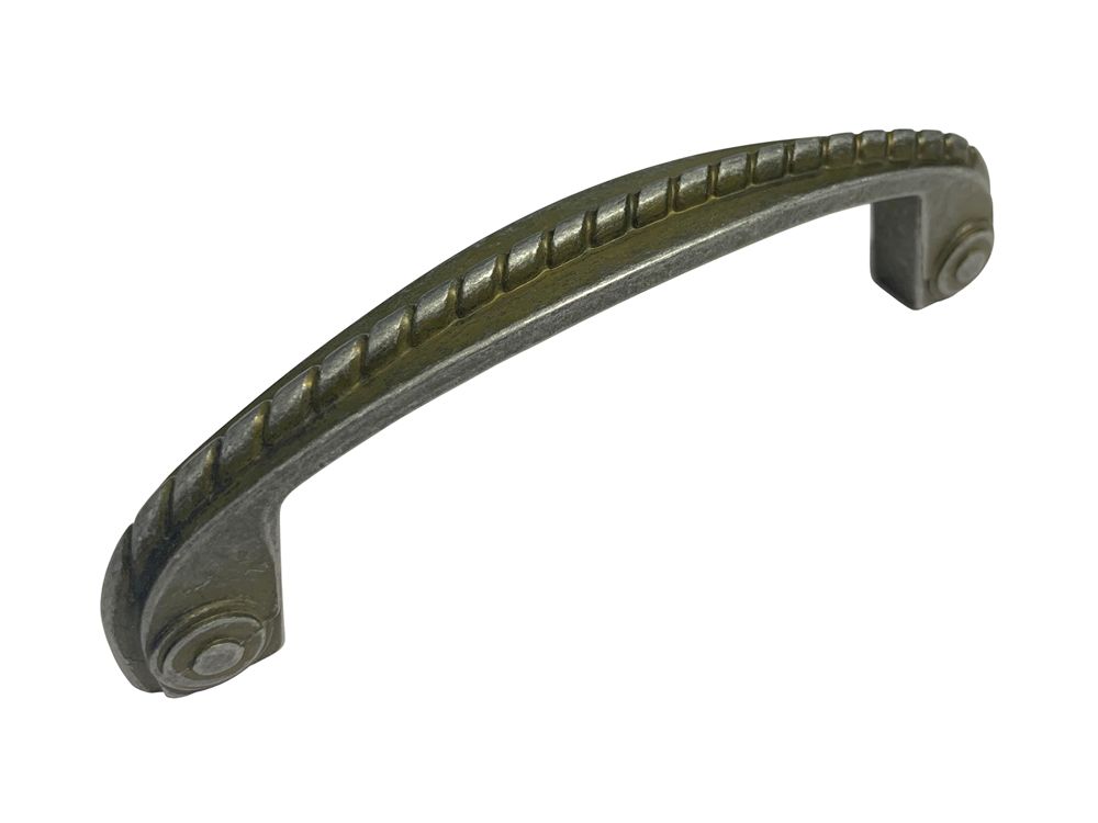 Antique Pewter Rope 3 3/4" Cabinet Pull 260 96mm - Clearance