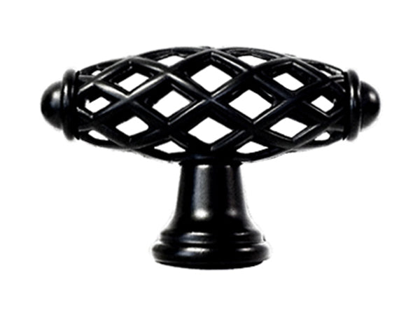Black 2 1/4″ Birdcage Knob 749 58mm