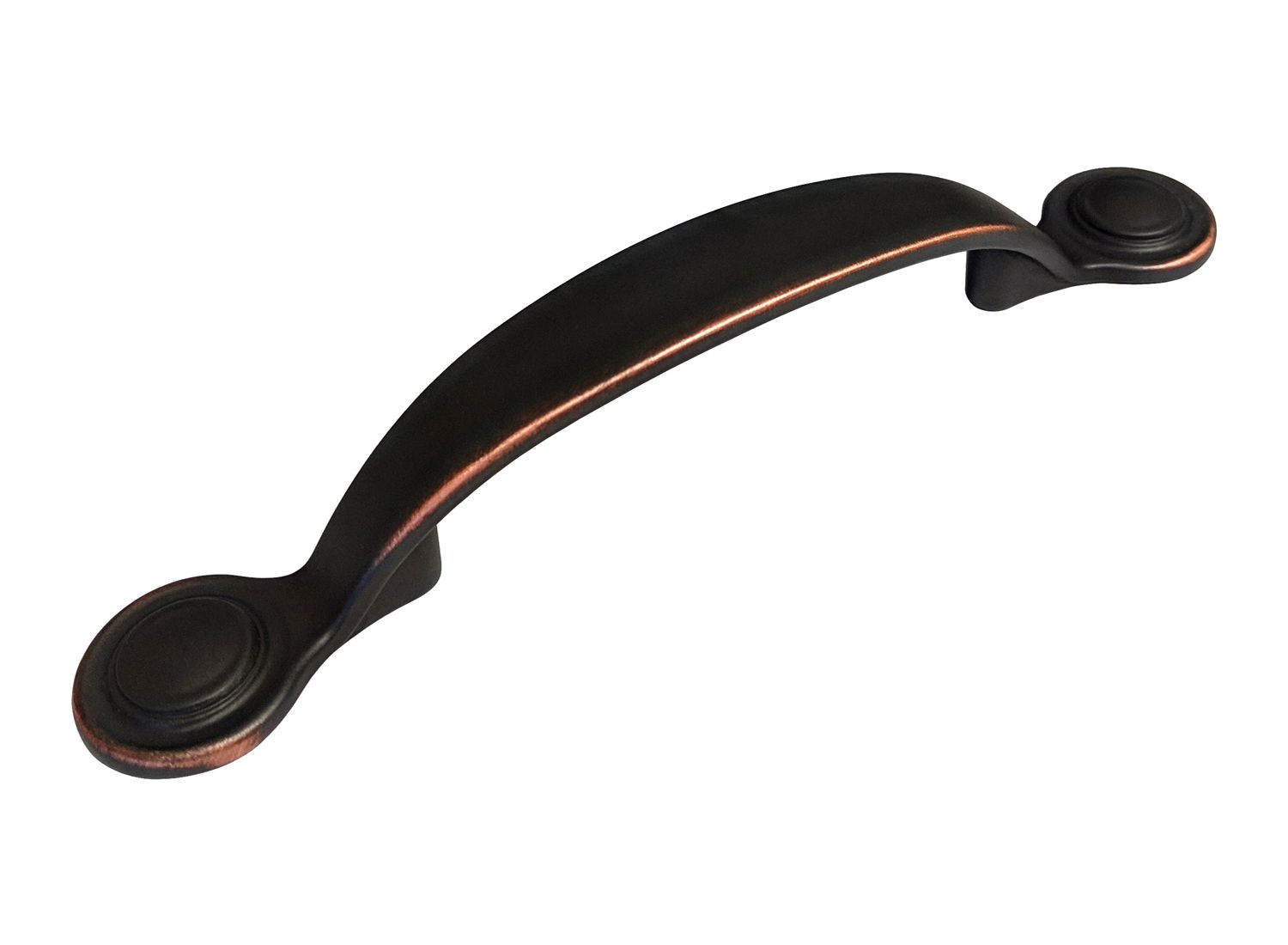 Dark Oil Rubbed Bronze 3″ Kitchen Cabinet Round Ring Pull 2890 76mm