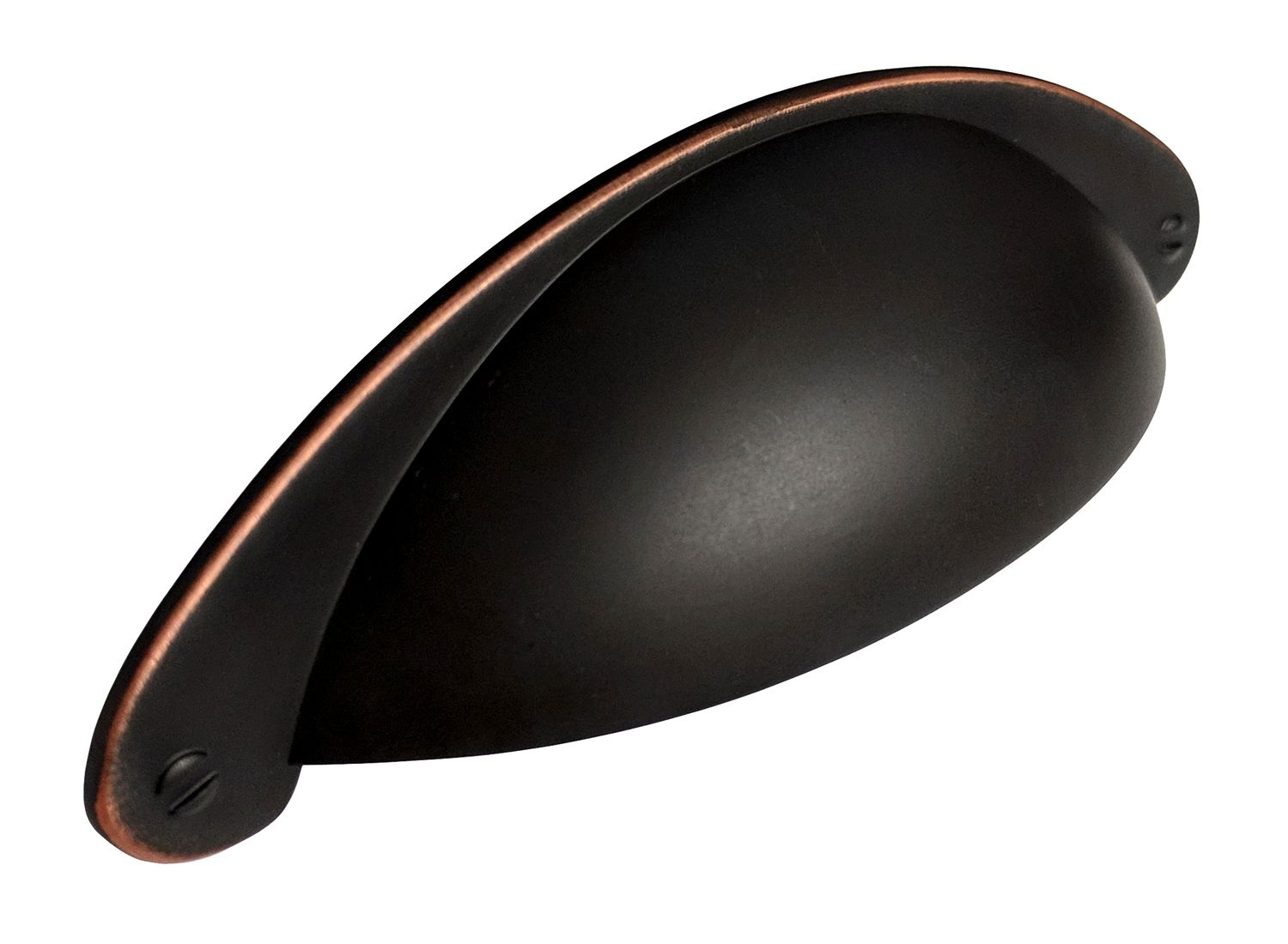 Dark Oil Rubbed Bronze 3″ Kitchen Cabinet Cup Pull 8233 76mm