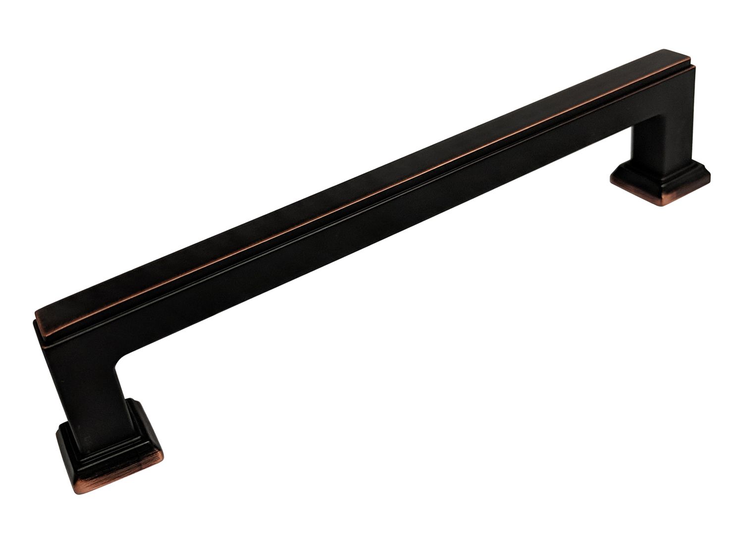 Dark Oil Rubbed Bronze 5″ Square Bar Kitchen Cabinet Pull 5071 128mm