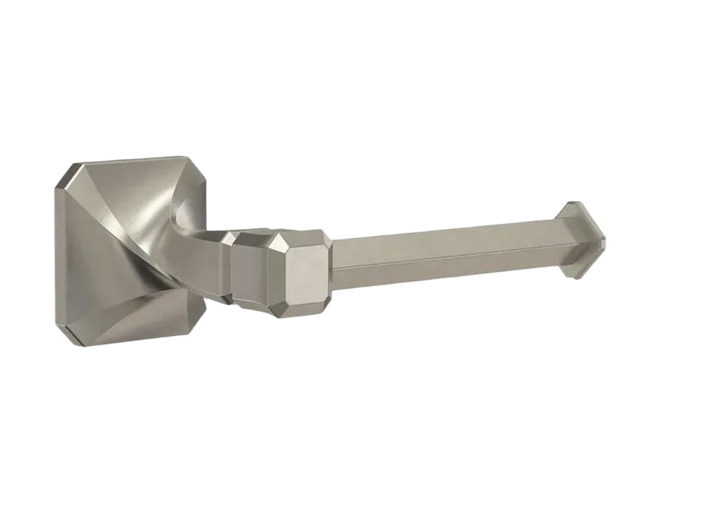 Franklin Brass Napier Satin Nickel Wall Mount Single Post Toilet Paper Holder