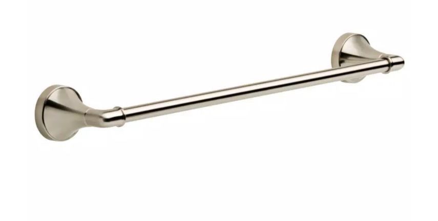 Delta Phoebe 18″ Satin Nickel Towel Bar