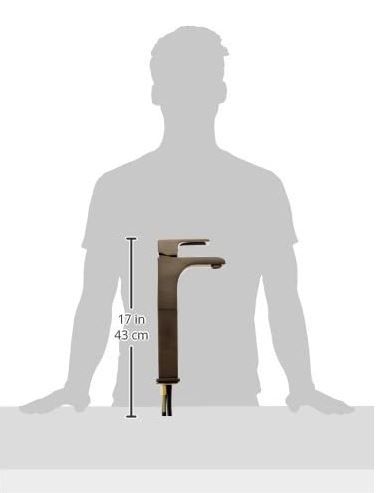 Design House Lyss Brushed Bronze Vessel Bathroom Faucet
