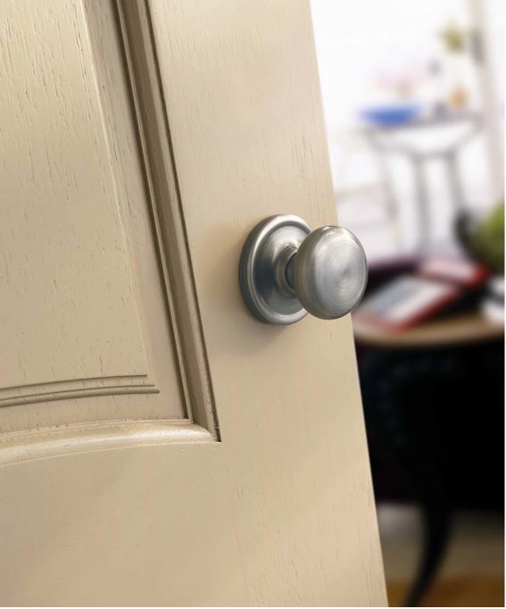 Kwikset Signature Series Hancock Satin Nickel Passage Knob- 720H 15 RCAL