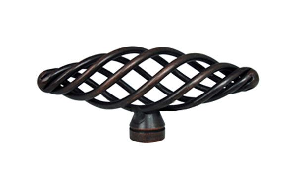 Oil Rubbed Bronze Birdcage 3″ Cabinet Knob 1338 76mm
