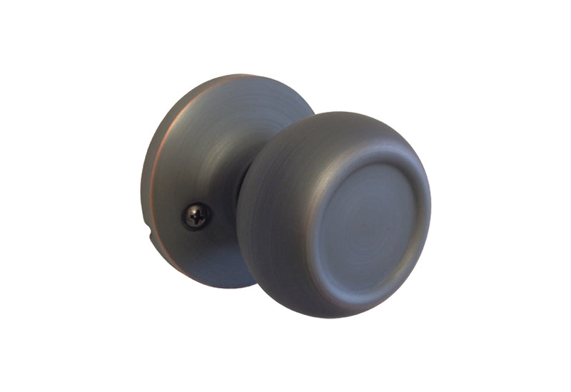 Closeout-Finish Defect Oil Rubbed Bronze Dummy Knobs- Style: 5765ABR