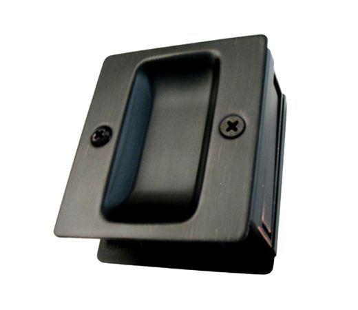 Passage Dark Oil Rubbed Bronze Pocket Pull
