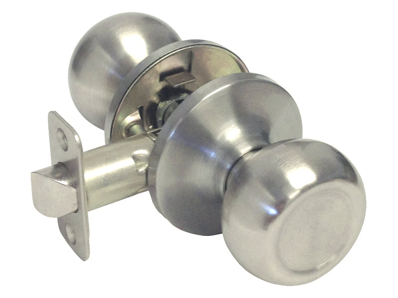 Satin Nickel Passage Round Knobs- Style: 5765DC