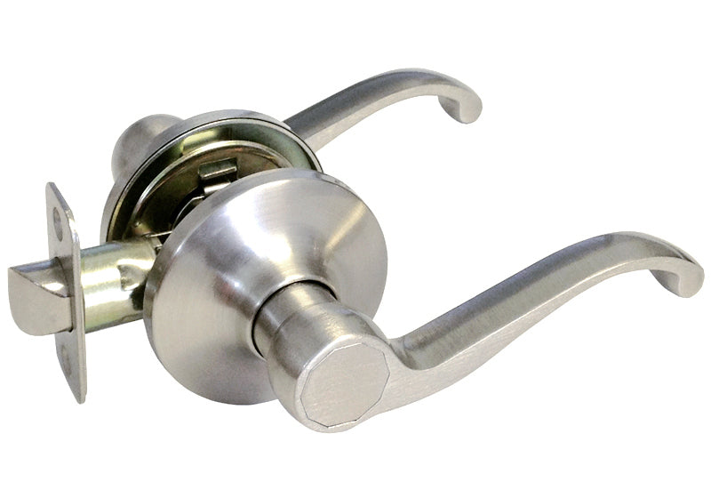 Satin Nickel Passage Door Handle- Style: 835DC