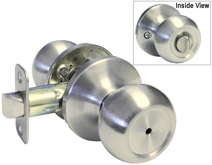 20 Pack of 5765DC Round Privacy Knob (Bed/Bath)