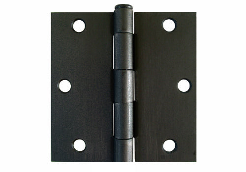 3 1/2″ Hinges Straight Square Corner Oil Rubbed Bronze