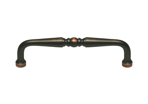 Oil Rubbed Bronze Solid Brass 3 3/4″ Pull 259-96