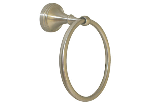 BA61 Series Satin Nickel Towel Ring