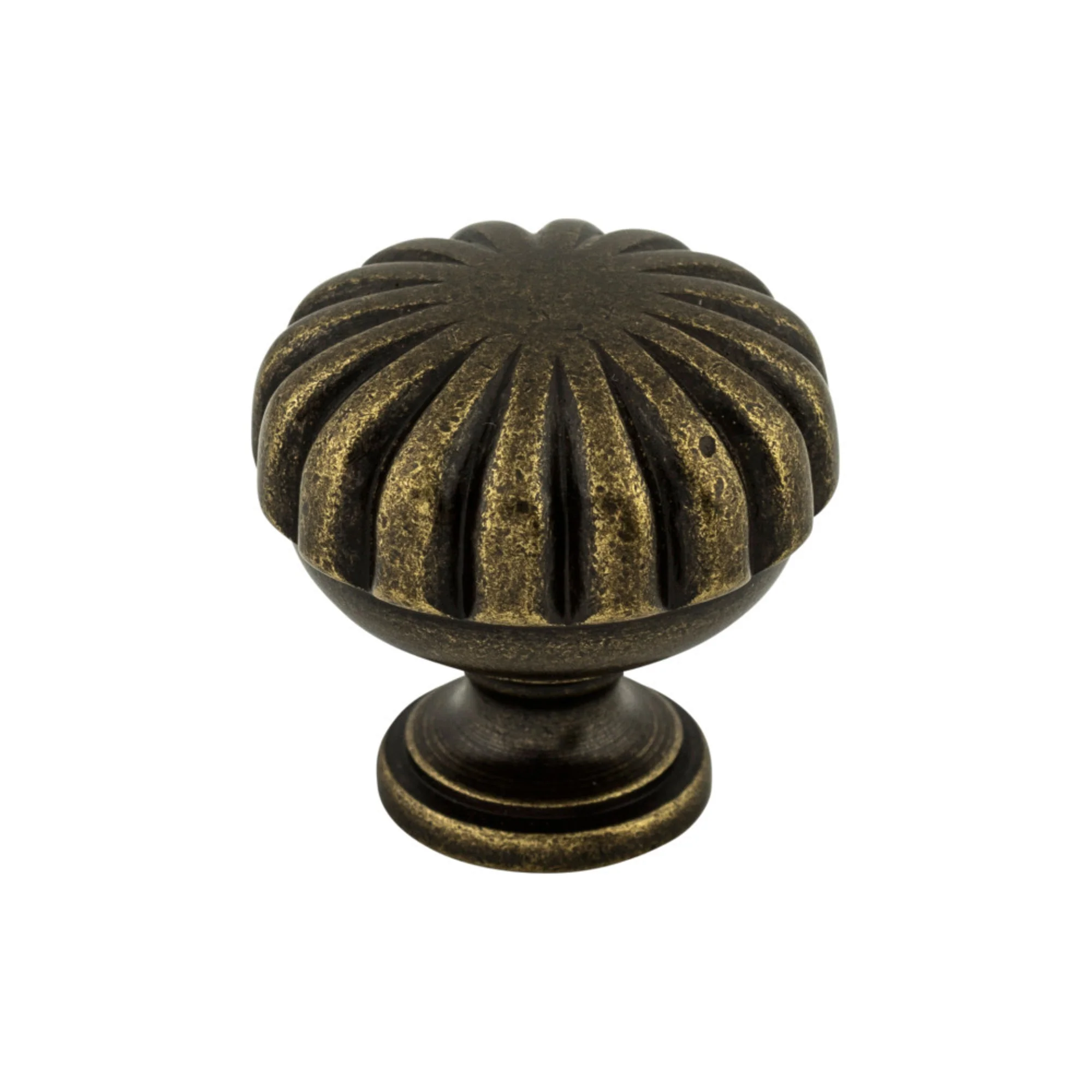 Top Knobs Somerset Knob German Bronze 1-1/4″ Diameter Melon Style