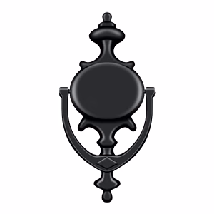 Deltana Imperial Door Knocker, Black