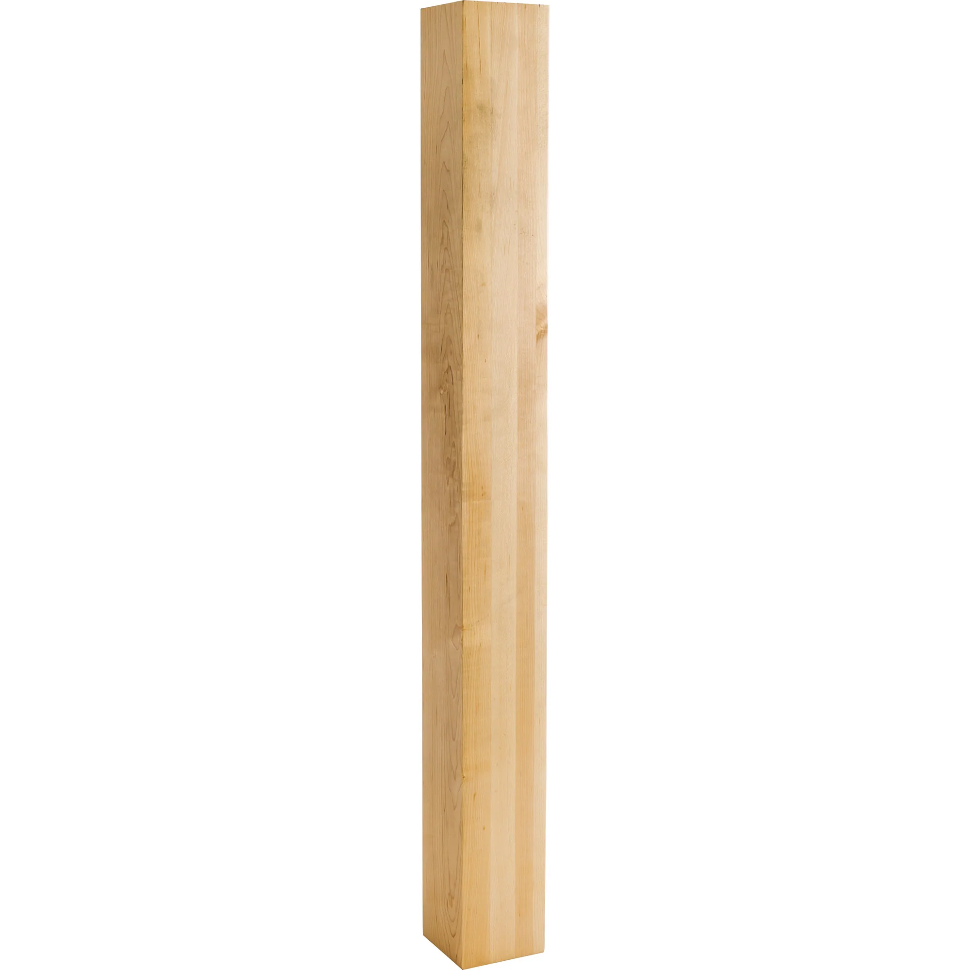 Hardware Resources Square Wood Post Maple 35-1/2″ Length 3-1/2″ Width