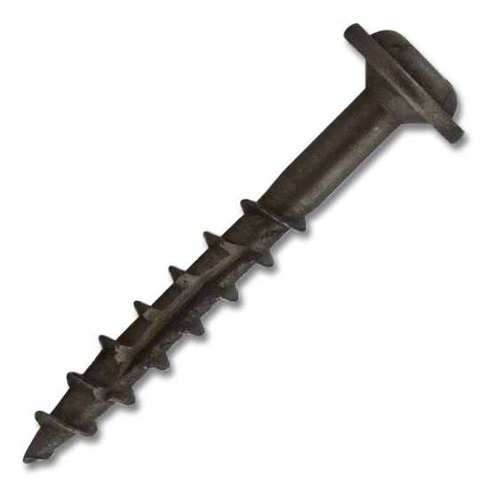 #8 Screw Round Washer Head Square Drive Coarse Thread Type 17 Point