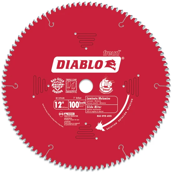 Diablo Wood Demon™ Ultimate Polished Finish Saw Blade for Wood
