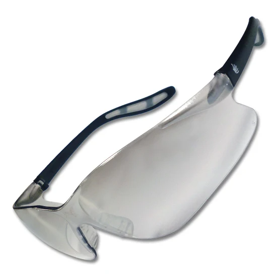 Fast Cap Safety Glasses With Graduated Mirror Lens Ansi Rated Z87.1