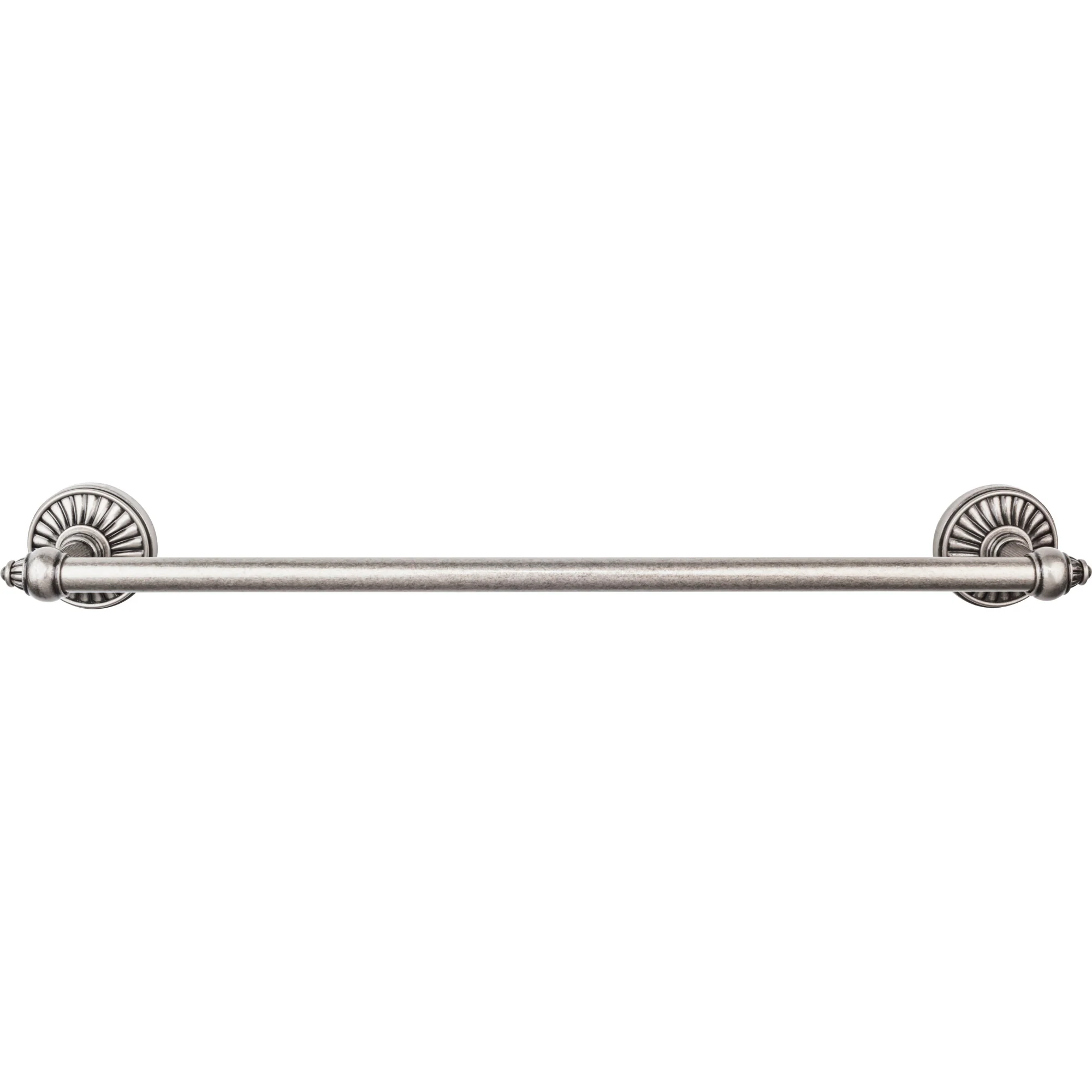Top Knobs Tuscany Bath Towel Rod, Antique Pewter, 24″