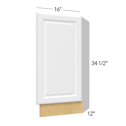 Base Transitional 12 W X 34-1/2 H (Right) – Hallmark Frost by Fabuwood