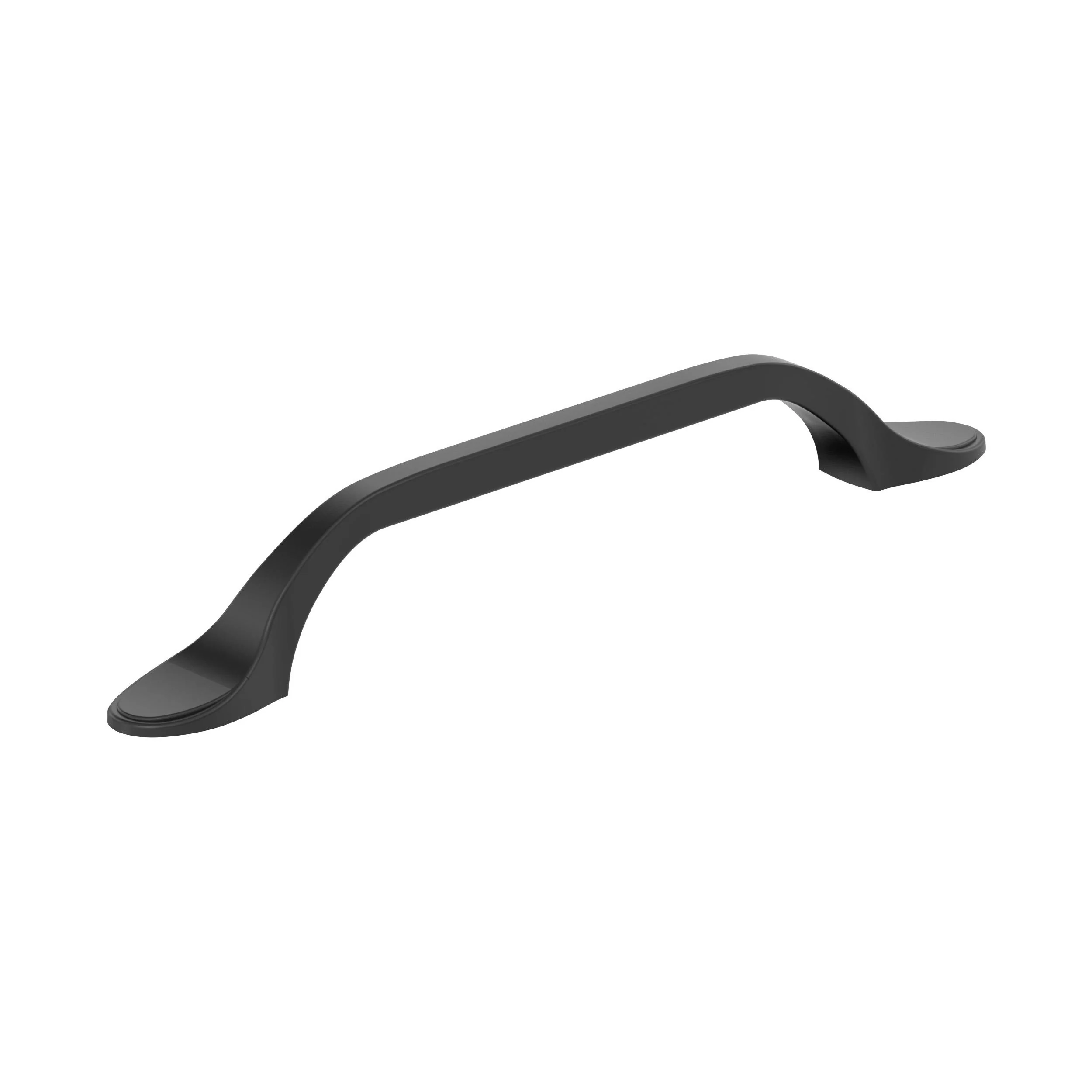 Amerock Ravino Pull Matte Black 5-1/16″ Center to Center