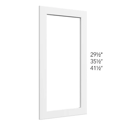 Door Prepped for Glass for W2430 24 W X 30 H – Luna Oak by Fabuwood