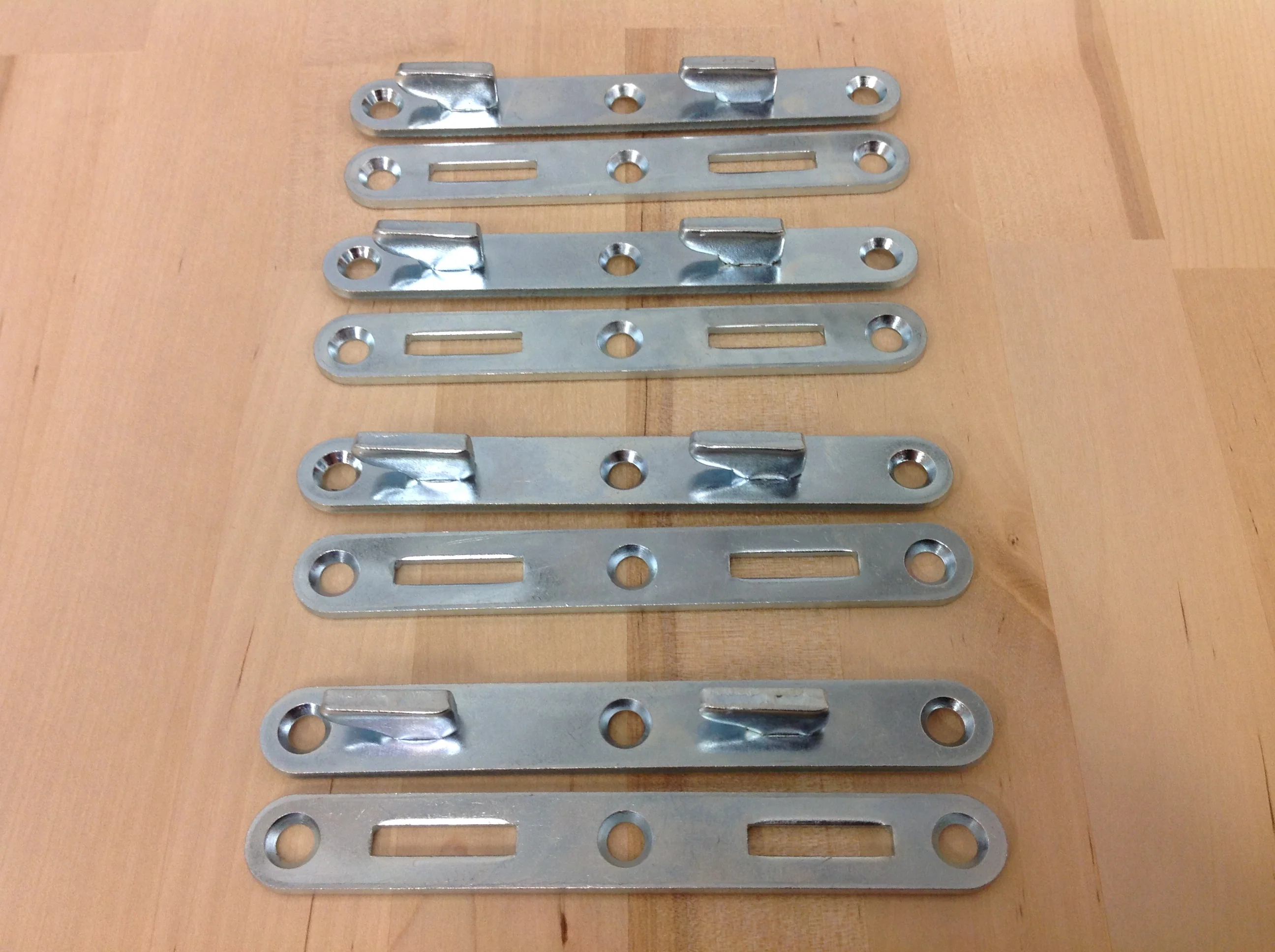 Bed Rail Fasteners 5/8" Wide x 4-15/16" Long, Heavy Duty