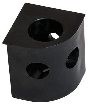 Switch Housing for Face Frame, Surface Mounted For Switch 12 mm, Black, Multiples of 10