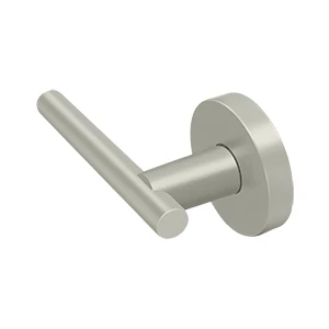 Deltana Zinc Mandeville Lever With Round Escutcheon For Dummy Door, Brushed Nickel