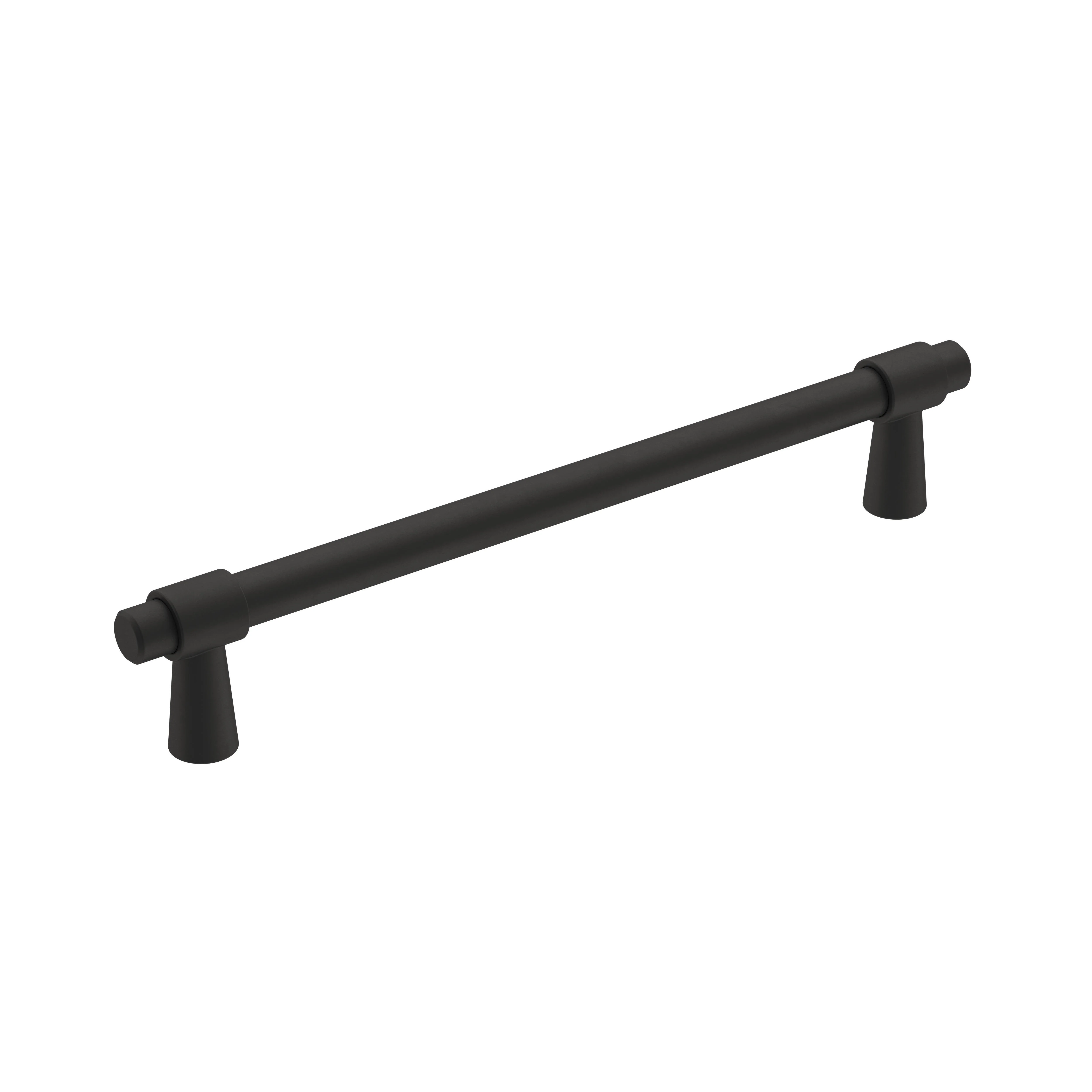 Amerock Destine Pull Matte Black 6-5/16″ Center to Center