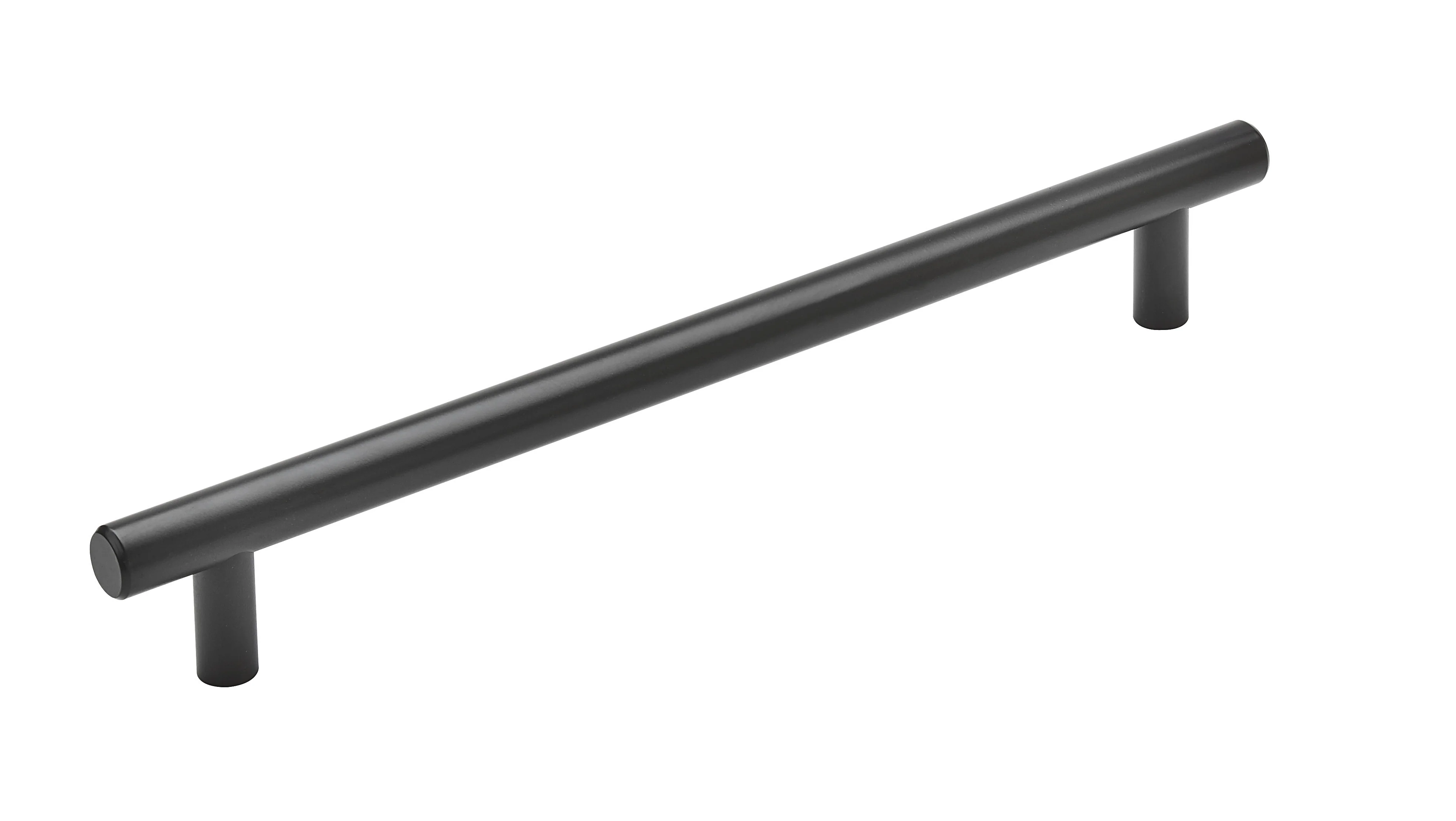 Amerock Bar Appliance Pull Matte Black 12″ Center to Center