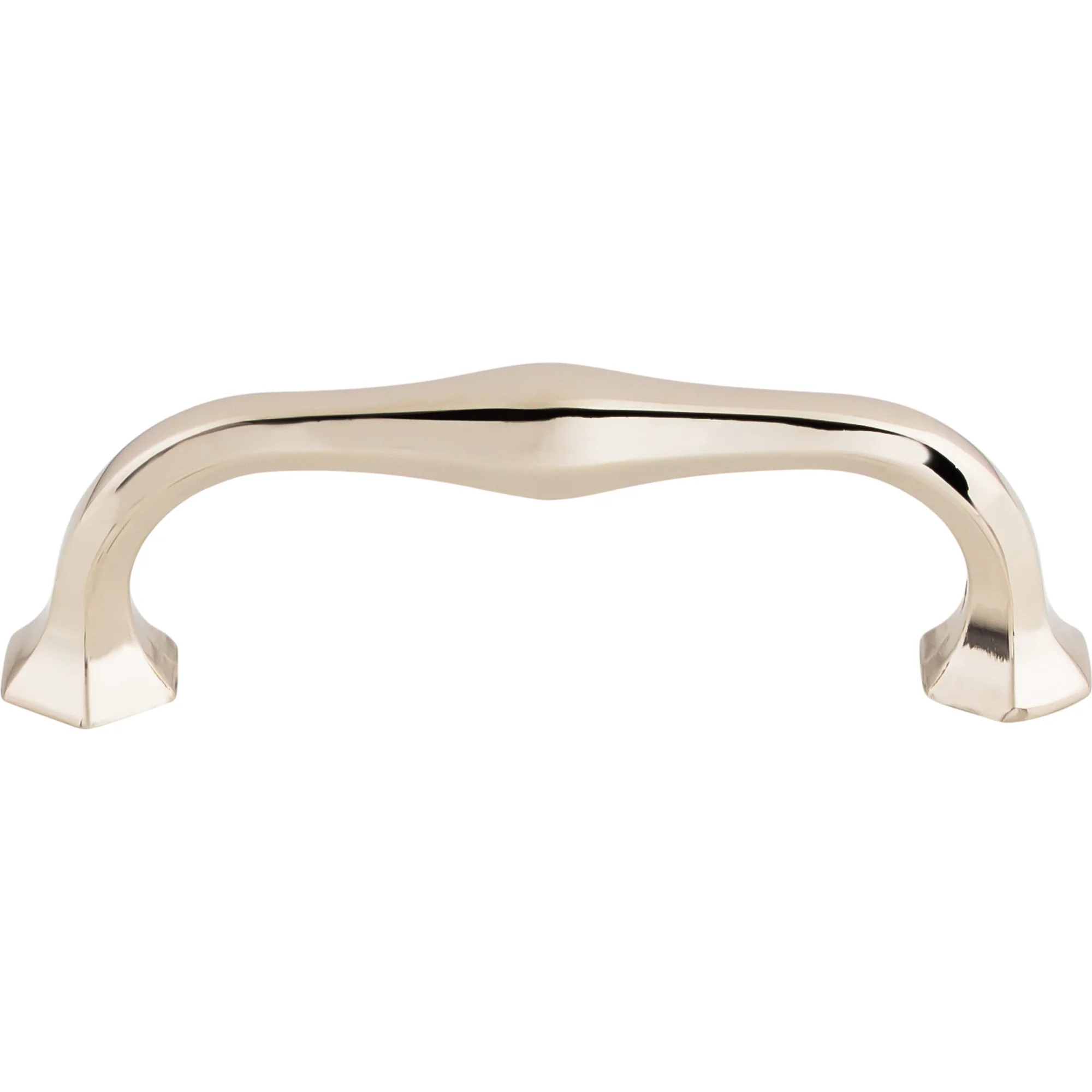Top Knobs Transcend Spectrum Pull Polished Nickel 3-3/4″ Center to Center
