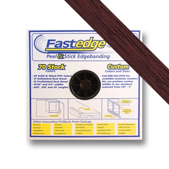 Fastedge PVC 1/2″ PSA Roll, 50 foot, 1/2″