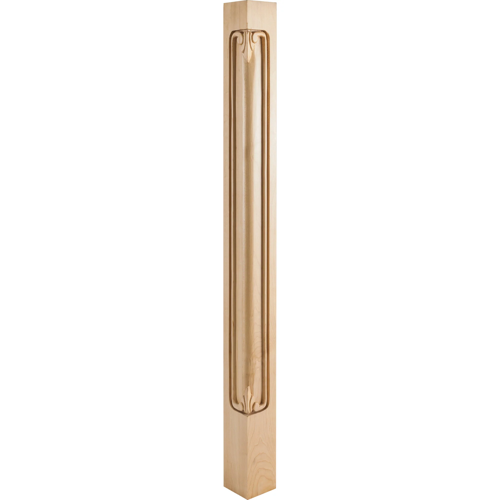 Hardware Resources Acanthus Corner Post Alder 35-1/2″ Length