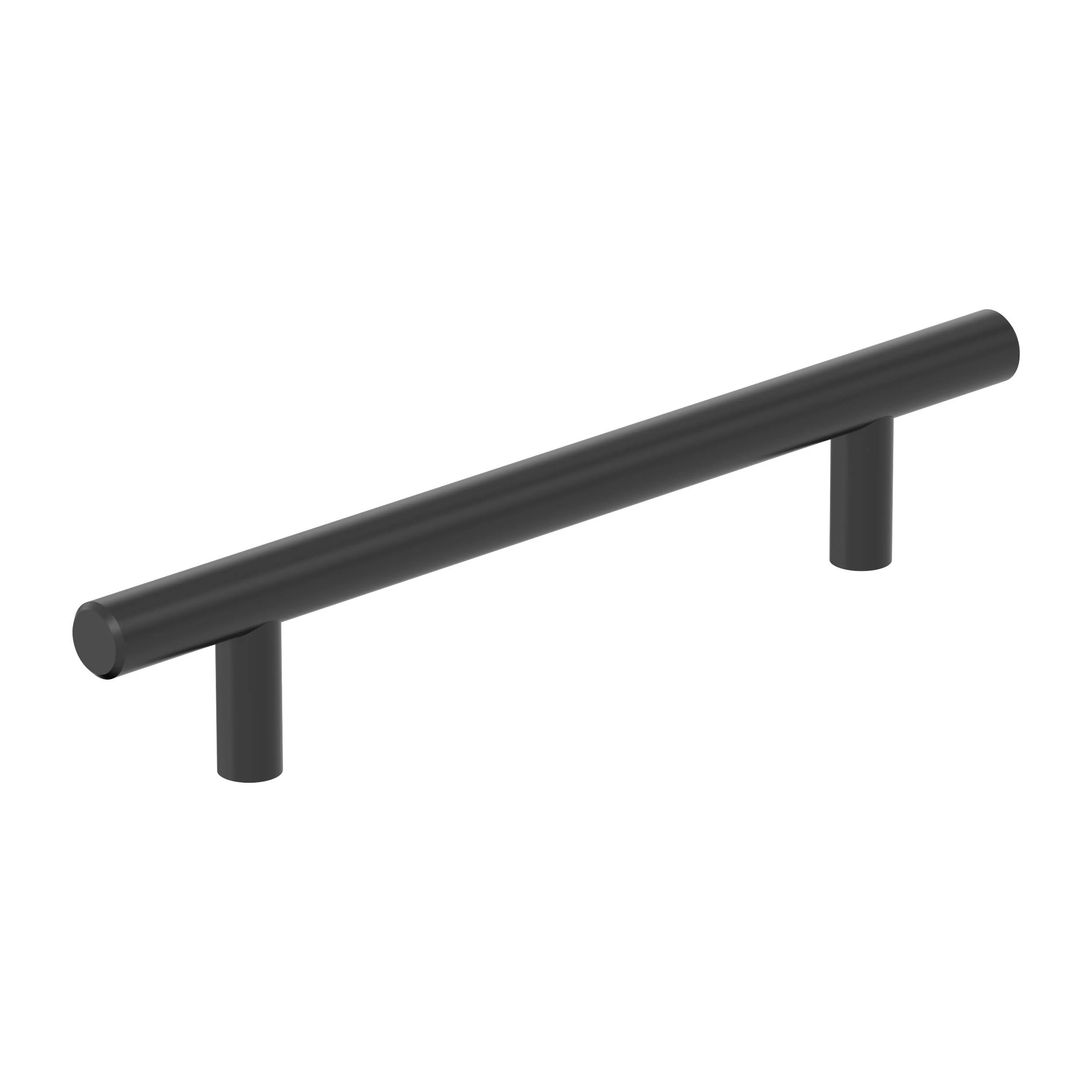 Amerock Bar Hollow Pull Matte Black 5-1/16″ Center to Center
