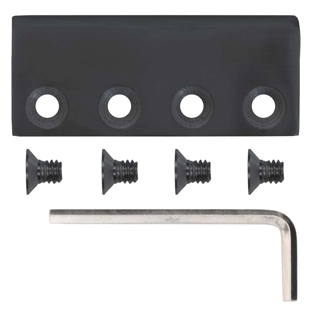 Furniture Barn Door Mini Flat Track Connector Steel