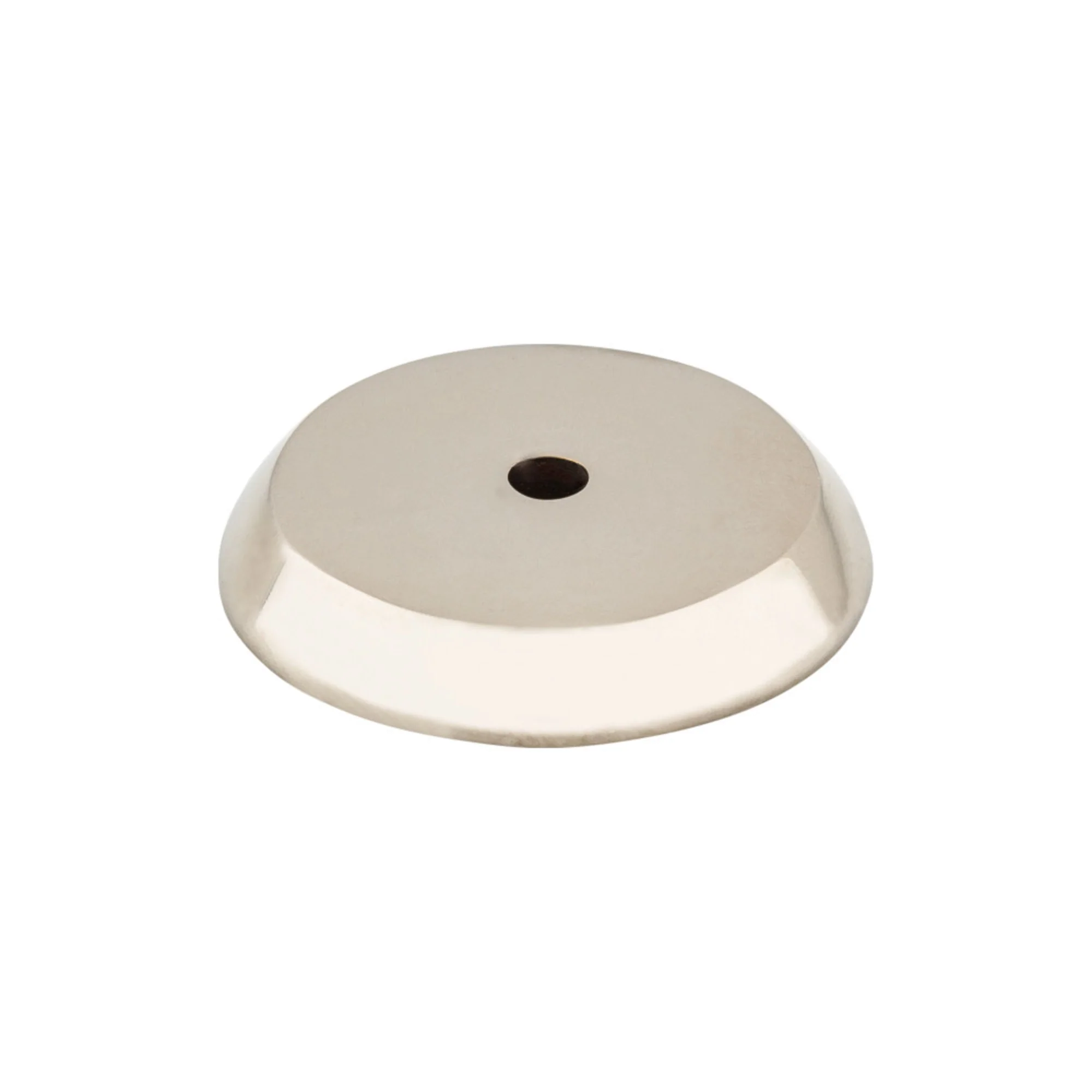 Top Knobs Aspen II Round Backplate Polished Nickel 1-1/4″ Length