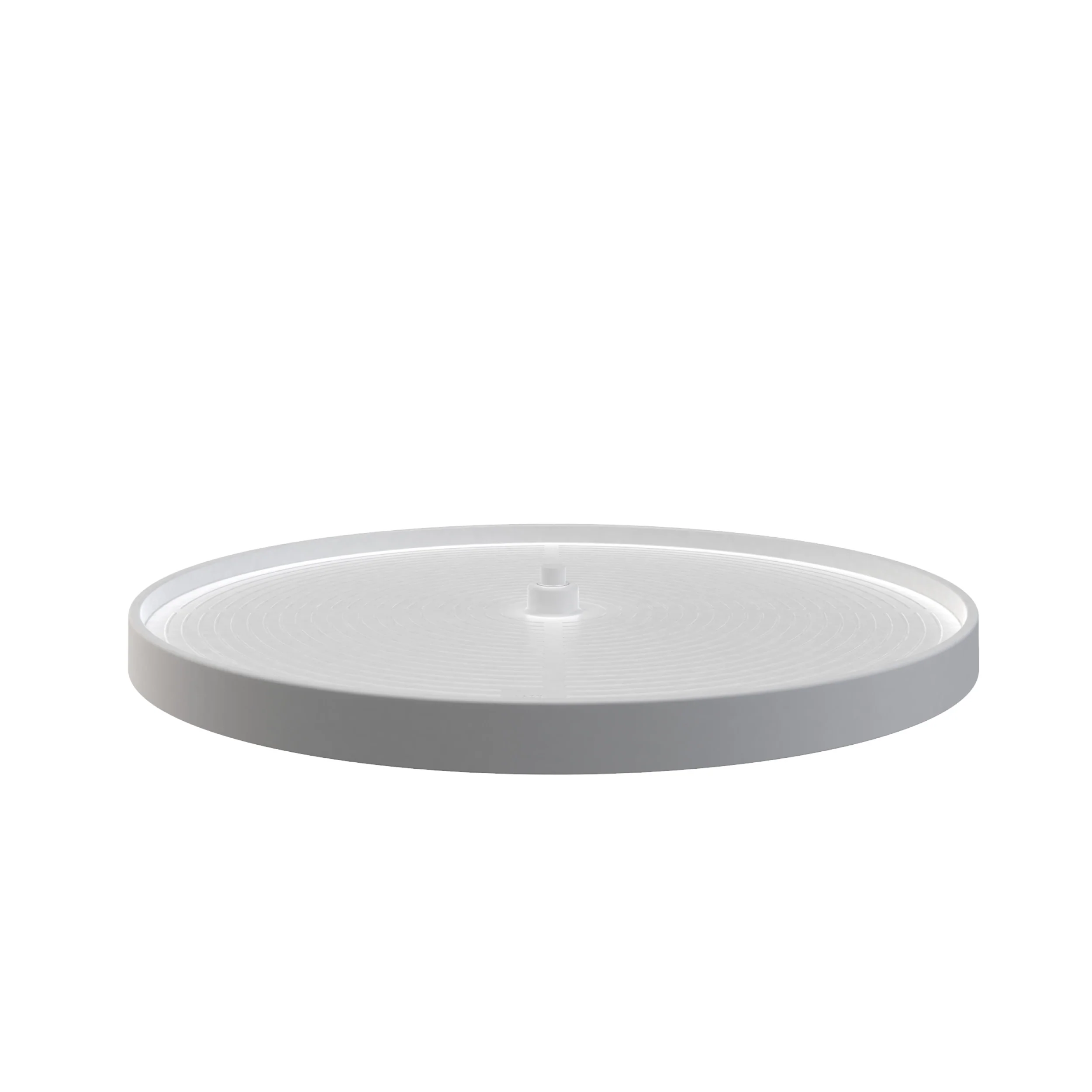 Rev-a-shelf Lazy Daisy Polymer Full Circle Bottom Mount Single Tray Lazy Susan, 32″