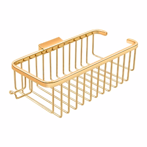Deltana 10″ Rectangular Shampoo Wire Basket With Hook