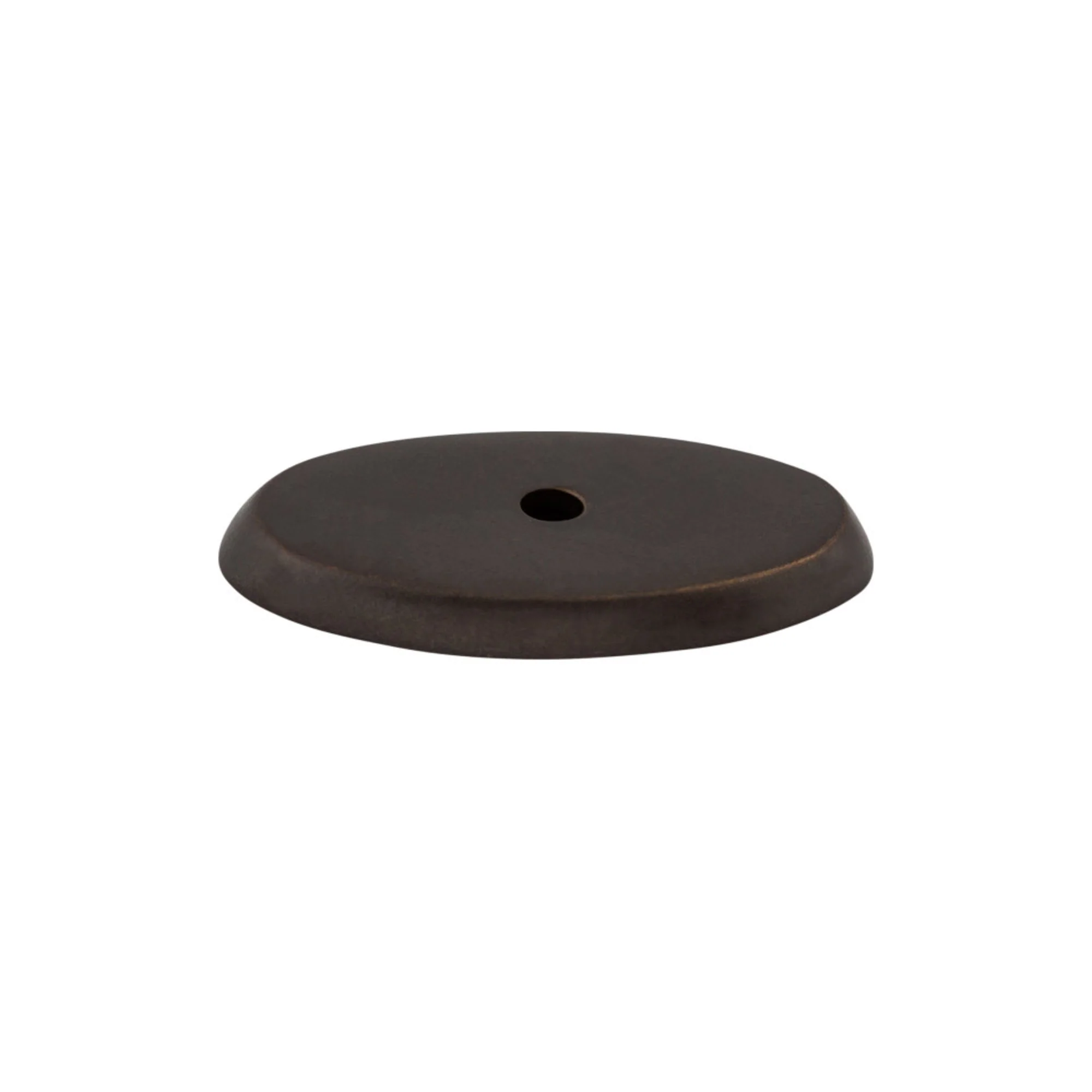 Top Knobs Aspen Oval Backplate Medium Bronze 1-3/4″ Length