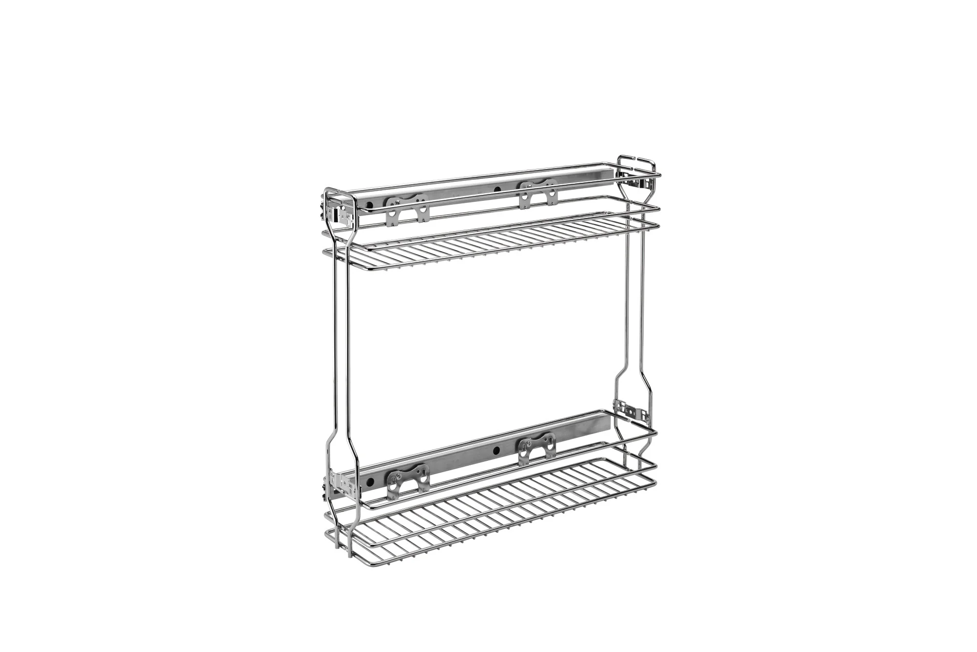 5-1/2″ Wide Two-Tier Pullout Base Organizer For 9″ Base Cabinet