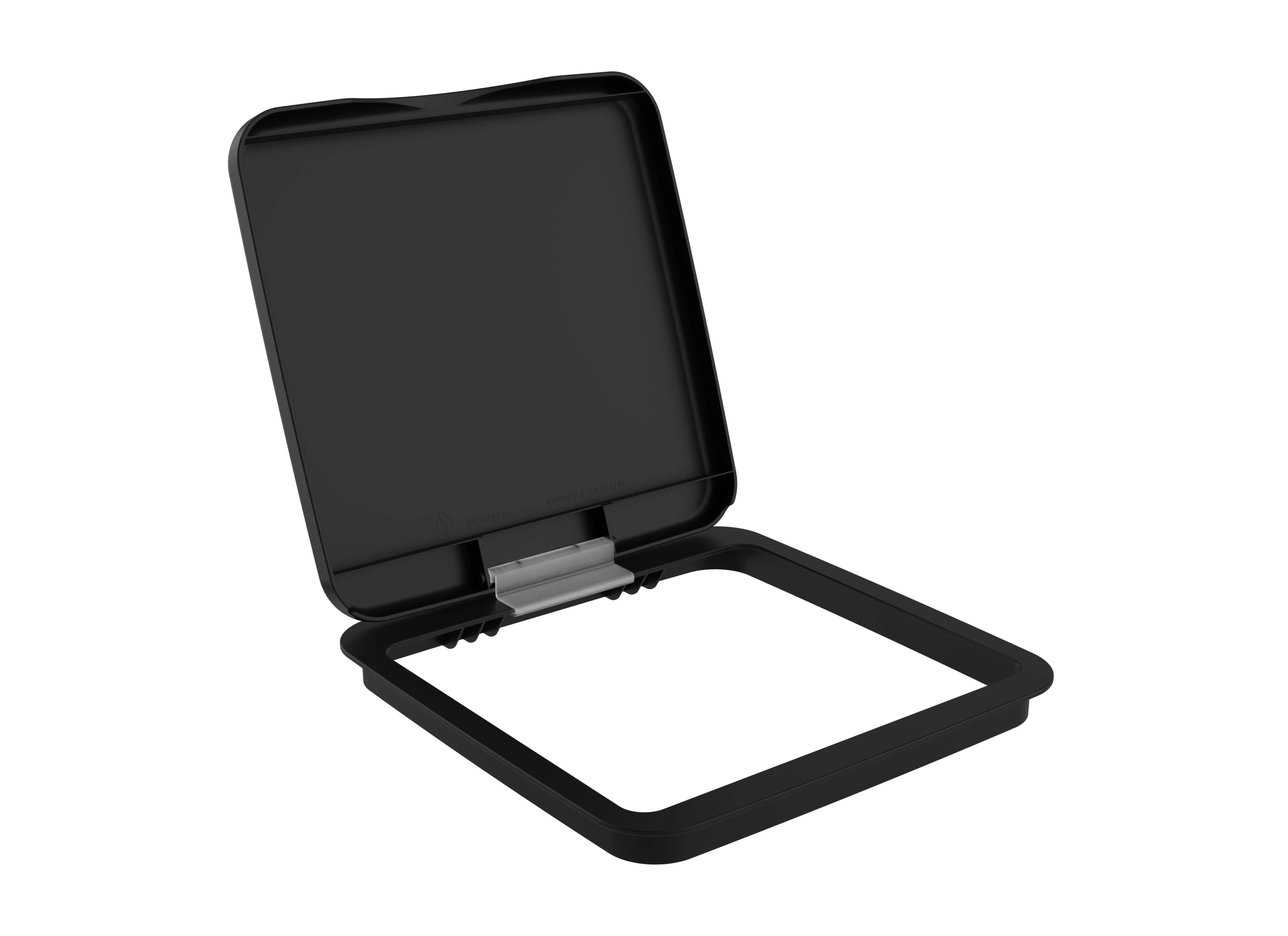 Rev-a-shelf Polymer Waste Container Lid, Black, 27 Quart