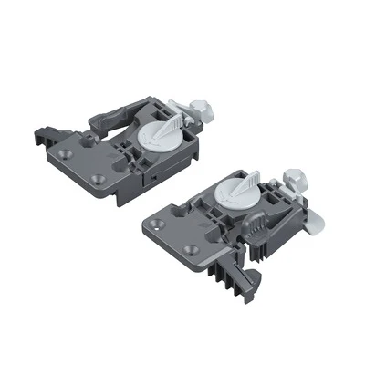 Hettich Front Fixing Clip Set For Quadro Slides Top Mount